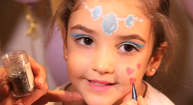 Maquillaje de princesa Jasmín | Manualidades para niños