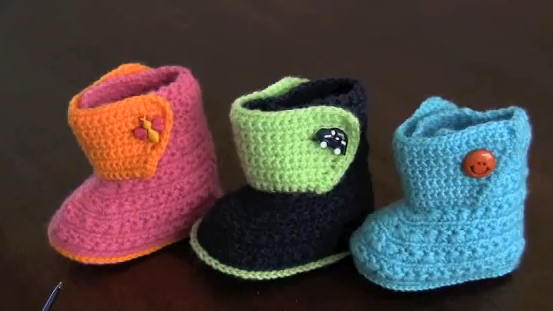 Fabricante Derivar paracaídas Zapatitos de bebé con crochet | Manualidades para niños