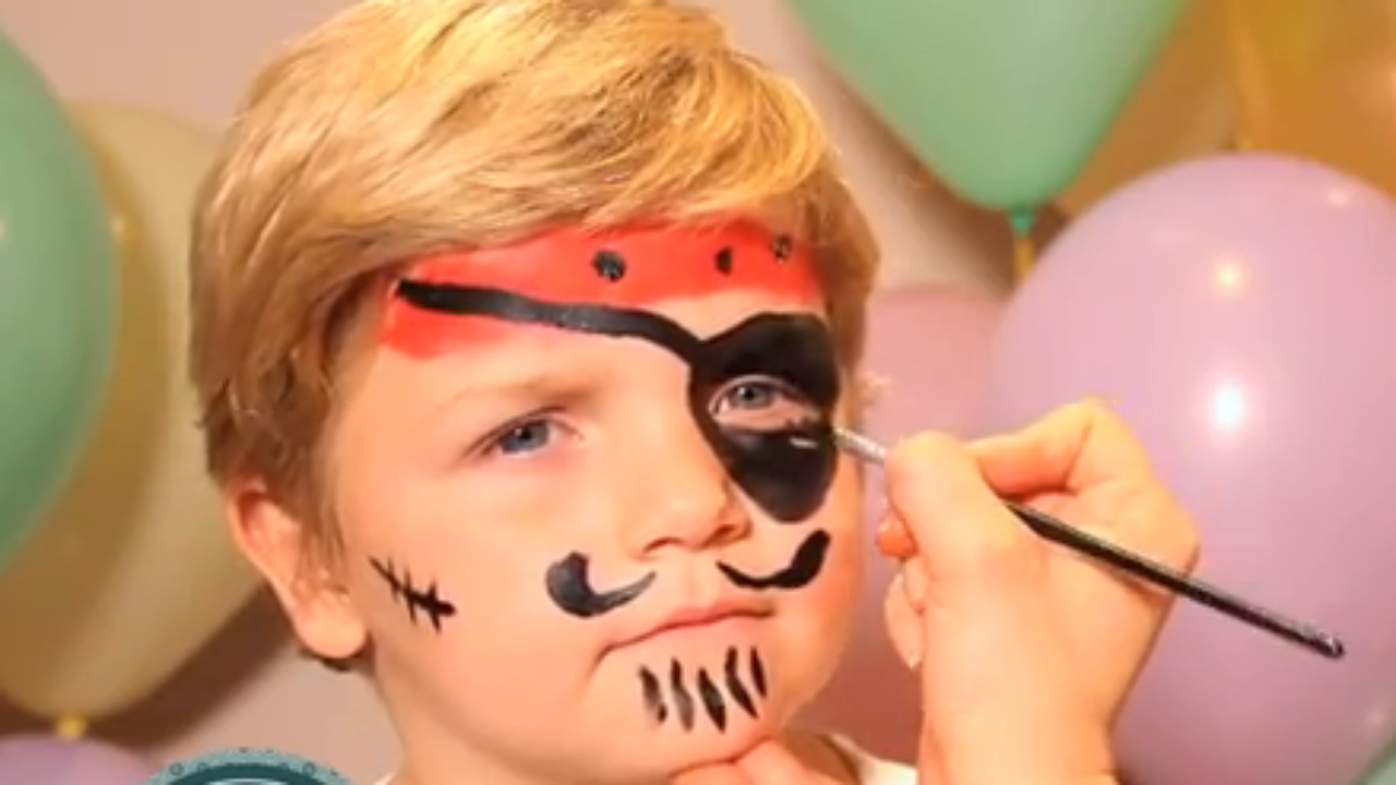Maquillaje de pirata | Manualidades para niños
