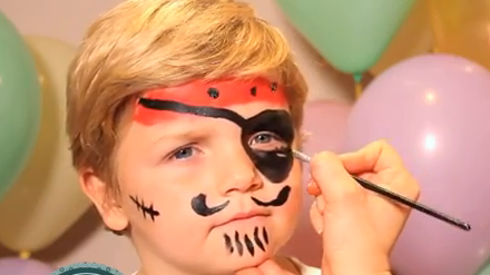 hacer un maquillaje de pirata