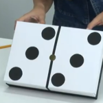 hacer una ficha de domino