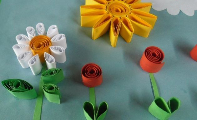 Cómo hacer flores de papel para obsequios | Manualidades para niños