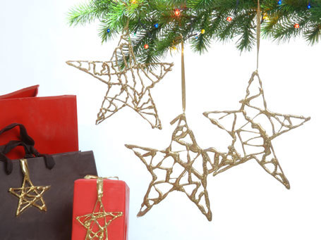 Estrellas de silicona para el árbol de Navidad | Manualidades para niños