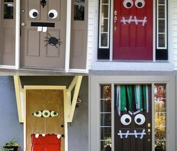 Cómo decorar las puertas en Halloween | Manualidades para niños