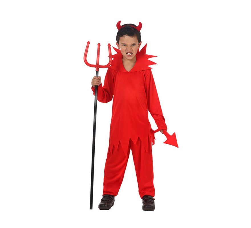 disfraz demonio niños halloween