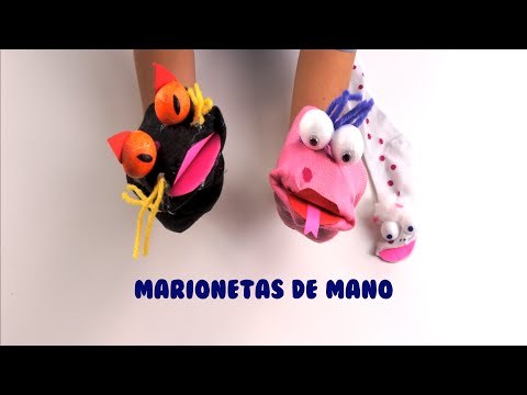 Cómo hacer marionetas de mano