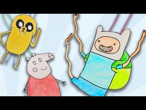 Vídeo para hacer muñecos de papel